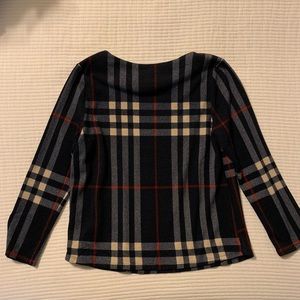 Plaid Sweater